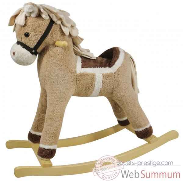 Peluche Cheval a bascule petit siege Histoire d\'Ours 1927