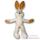 Peluche Lapin Blanc Gabriel Les Petites Marie 20cm