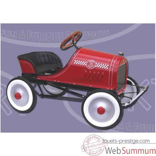 Piktor-P623-Voiture  pdale Classic Race rouge.
